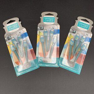 Yankee Candle Car Vent Stick 3 Packs 12 Sticks Bahama Breeze READ
